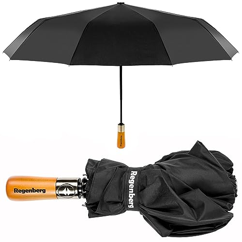ZOLTA Taschenschirm Sturmfest - Regenschirm Automatik - Automatischer Schirm für Herren und Damen - Winddichter Regenschirm - Klein, Leicht & Kompakt - Durchmesser 105 cm von ZOLTA
