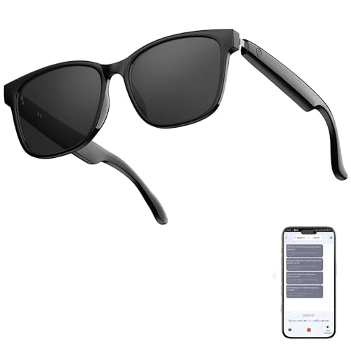 ZOMBIES CAT AI Smart Glasses Bluetooth 5.4 Übersetzungsbrille mit 144 Sprachen & Akzenten Blaulichtfiltergläser Multifunktionale Smart Brille für Männer Frauen Reisen Meeting Trade Business, generic ZOMBIES CAT AI Smart Glasses Bluetooth 5.4 Übersetzungsbrille mit 144 Sprachen & Akzenten Blaulichtfiltergläser Multifunktionale Smart Brille für Männer Frauen Reisen Meeting Trade Business, generic von ZOMBIES CAT