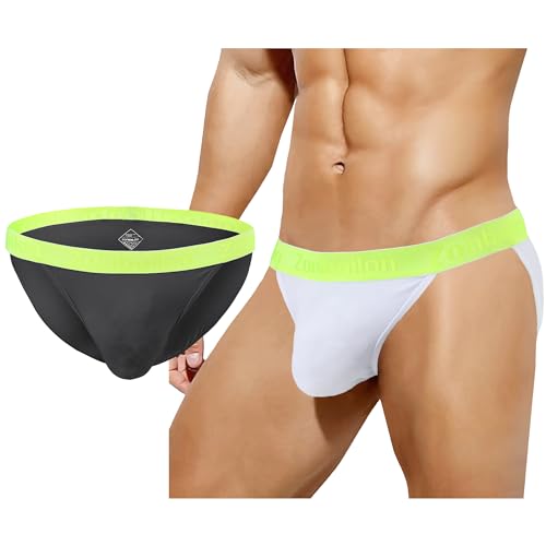 ZONBAILON Herren Tanga Unterwäsche Sexy Man G-String Butt-Flaunting Tongs Undie T-Rücken Unterwäsche - Wei� - XXX-Large von ZONBAILON