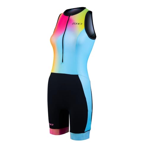 ZONE3 Damen Activate+ Ärmloser Trisuit aus hoch atmungsaktiven Stoffen für Triathlon von ZONE3
