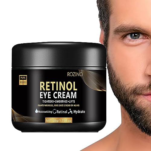 Feuchtigkeitsspendende Augencreme | 1,75 fl oz feuchtigkeitsspendende, straffende Augencreme gegen Augenringe | Augencreme gegen Augenringe, Creme gegen Tränensäcke für Männer, coole, zarte Zonewd von ZONEWD