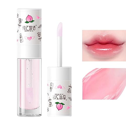 Wassertönter Lippenfleck | Flüssiger Oot Lippenbalsa,Langanhaltende Lippenpflegeprodukte, Crystal Jelly Lip Gloss, Jelly Lip Oil Zonewd von ZONEWD