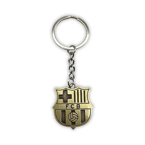 ZONREX FC Barcelona Luxus-Schlüsselanhänger aus Metall | Schlüsselanhänger Amateur-Edition | elegantes Design in Gold mit Barça-Emblem, gold, One size ZONREX FC Barcelona Luxus-Schlüsselanhänger aus Metall | Schlüsselanhänger Amateur-Edition | elegantes Design in Gold mit Barça-Emblem, gold, One size von ZONREX