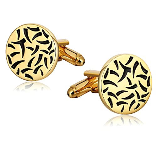 ZONSHJDKR Manschettenknöpfe Anwalt, Runde Anwalt Herren Manschettenknöpfe Gold Herren Manschettenknöpfe Edelstahl Anzug Accessoires Herren ZONSHJDKR Manschettenknöpfe Anwalt, Runde Anwalt Herren Manschettenknöpfe Gold Herren Manschettenknöpfe Edelstahl Anzug Accessoires Herren von ZONSHJDKR