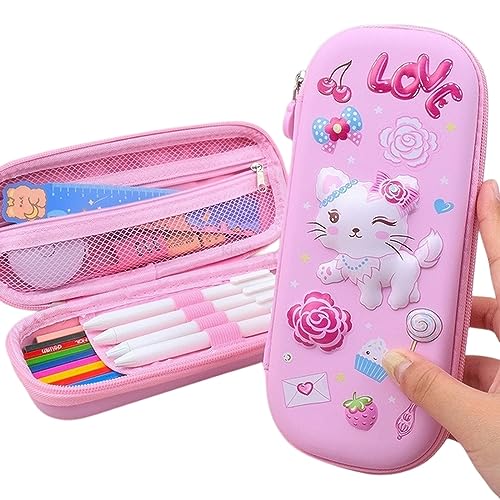 ZONTO Mäppchen Bleistiftetui Kawaii Schule Bleistiftetui Briefpapier 3D Raum Stiftetui Schulbedarf Bleistiftbox-A von ZONTO