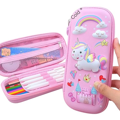 ZONTO Mäppchen Bleistiftetui Kawaii Schule Bleistiftetui Briefpapier 3D Raum Stiftetui Schulbedarf Bleistiftbox-D von ZONTO