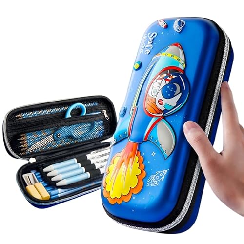 ZONTO Mäppchen Bleistiftfall Für Mädchen Bleistift Fall Bleistift Fall Für Jungen Cartoon Bleistift Für Grundschüler-Z von ZONTO