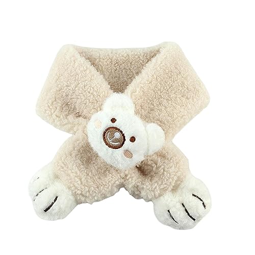 ZONTO Schal Weiche Plüsch Kinderschal Cartoon Kinder Mädchen Schal Verdickte Jungen Schal Winter Schal Warme Accessoires-X7-60Cm-80Cm von ZONTO