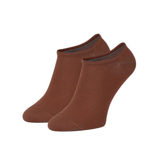 ZOOKSY - Basic Füßlinge Socken (1 Paar) I Sneakersocken für Damen & Herren I Sport Sneaker Socks I Sportsocken aus Baumwolle | Farbe: Hazelnut Pleasure von ZOOKSY