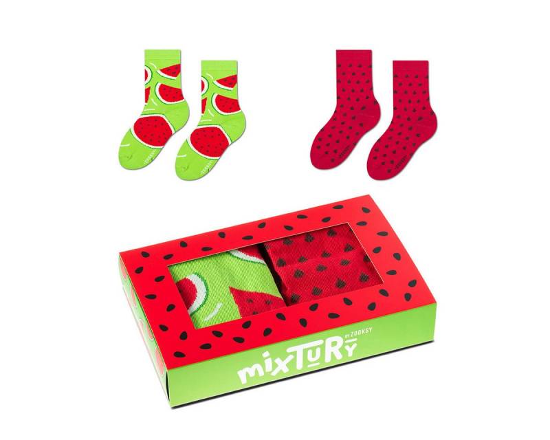 ZOOKSY Freizeitsocken Lustige Socken mixTURY Box 2 Paar von ZOOKSY