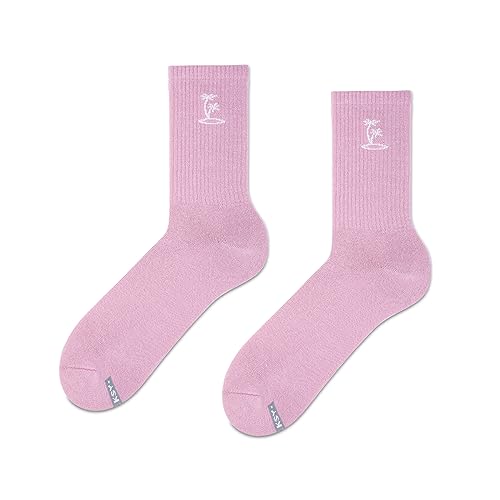 ZOOKSY - Lustige Socken für Dammen and Herren 1 Paar SURF I Größe (36-40) I Bunte Socken I Baumwolle Lange Socken für Gute Laune I Socken mit Einem Thema Surf I Verrückte Socken Unixex I PALM von ZOOKSY