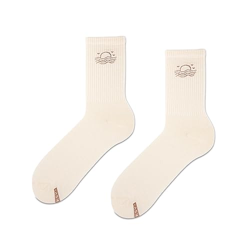 ZOOKSY - Lustige Socken für Dammen and Herren 1 Paar SURF I Größe (36-40) I Bunte Socken I Baumwolle Lange Socken für Gute Laune I Socken mit Einem Thema Surf I Verrückte Socken Unixex I SUN von ZOOKSY
