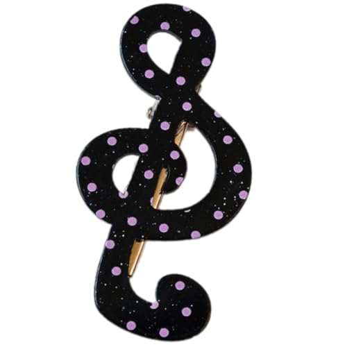 Elegante Haarspange mit Stern- und Musiknoten-Design, rutschfest, modisches Accessoire für den täglichen Gebrauch, gestreifte Musiknoten-Haarspange Elegante Haarspange mit Stern- und Musiknoten-Design, rutschfest, modisches Accessoire für den täglichen Gebrauch, gestreifte Musiknoten-Haarspange von ZORESCOLEO