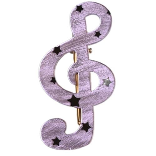 Elegante Haarspange mit Stern- und Musiknoten-Design, rutschfest, modisches Accessoire für den täglichen Gebrauch, gestreifte Musiknoten-Haarspange Elegante Haarspange mit Stern- und Musiknoten-Design, rutschfest, modisches Accessoire für den täglichen Gebrauch, gestreifte Musiknoten-Haarspange von ZORESCOLEO