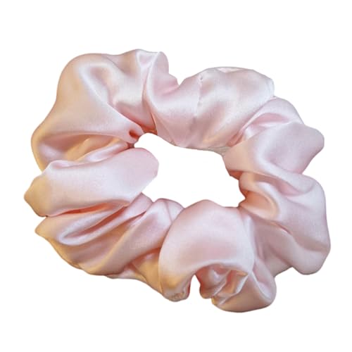 Mehrzweck-Haargummis aus weicher Seide für Frauen und Mädchen, großes Haarband, elastisches Haargummi, Haarschmuck von ZORESCOLEO