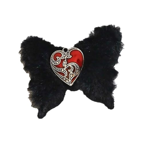 Shaking Wing Schmetterling Haarspange Luxuriöse modische Haarnadel Frauen Plüsch Haarnadel für Mode-Statement von ZORESCOLEO