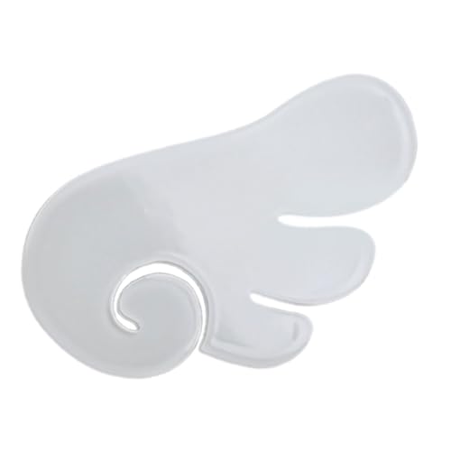 Stilvolle Haarspange mit Flügelform, Acryl-Haarnadel, Haarschmuck für Jugendliche und Erwachsene, bequem zu tragen, besondere Anlässe, Clip für Frauen von ZORESCOLEO