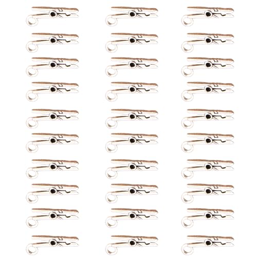 ZORESCOLEO 30 Stück handgefertigter Schmuckanhänger, einzigartiges Nähwerkzeug, Charm-Zubehör für handgefertigte Schmuckprojekte von ZORESCOLEO