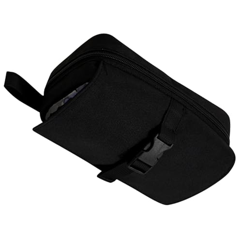 ZORESCOLEO Federmäppchen mit großem Fassungsvermögen, großes Federmäppchen, Organizer, Schreibwaren-Aufbewahrungstaschen mit Reißverschlüssen für Schule und Büro, Schwarz , as the pic show von ZORESCOLEO