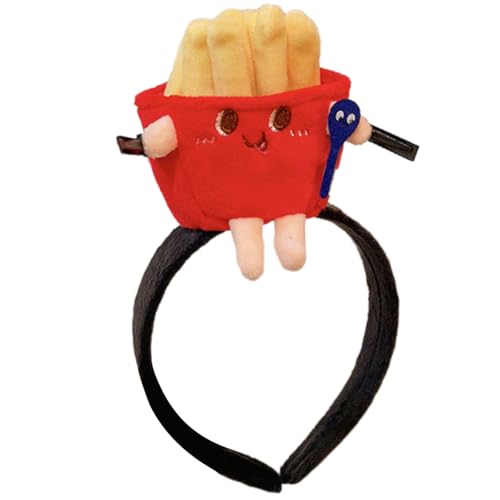 ZORESCOLEO Niedliches Hamburger-Plüsch-Stirnband, Cartoon-Haarband, Frauen-Gesichtswäsche, Haarband, Familientreffen, Kopfbedeckung, Party-Zubehör ZORESCOLEO Niedliches Hamburger-Plüsch-Stirnband, Cartoon-Haarband, Frauen-Gesichtswäsche, Haarband, Familientreffen, Kopfbedeckung, Party-Zubehör von ZORESCOLEO