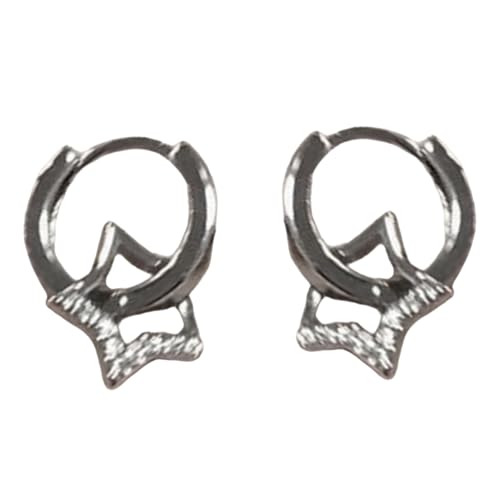 ZORESCOLEO Stilvolle Starbursts Ohrringe aus robuster Legierung mit eleganten Designs, tragbares Accessoire für Trendsetter im täglichen Gebrauch von ZORESCOLEO