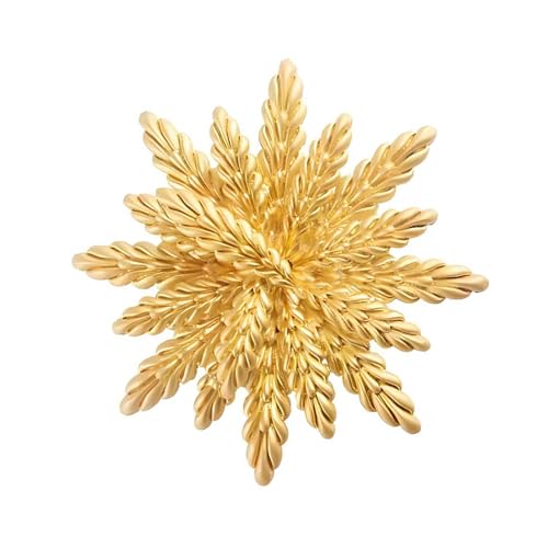 ZORESCOLEO Symbolische Weizenohr-Brosche, Anstecknadel, modisches Accessoire für Geschäftsveranstaltungen und Abendpartys von ZORESCOLEO