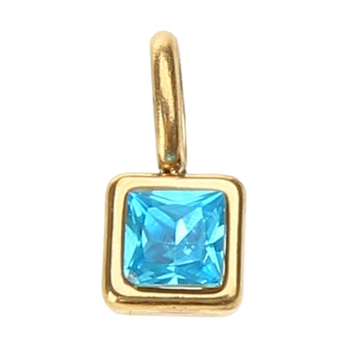 ZORESCOLEO Verstellbare quadratische Zirkonia-Halskette, bunt, 12 Halsketten, Statement-Schmuck, Strasssteine, Choker für Damen, as the pic show, Edelstahl ZORESCOLEO Verstellbare quadratische Zirkonia-Halskette, bunt, 12 Halsketten, Statement-Schmuck, Strasssteine, Choker für Damen, as the pic show, Edelstahl von ZORESCOLEO