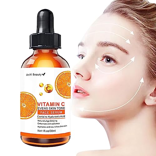 Essence Vitamin C für die Haut | Organische Vitamin C Aufhellende Essenz für strahlenden Schub, 350 ml, feuchtigkeitsspendende tägliche Hautpflege für die meisten Hauttypen, Männer und Frauen, von ZORQ