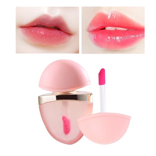 Farbwechselnder Lipgloss - Crystal Jelly Lipgloss Spiegel - Feuchtigkeitsspendender Mirror Water Light Jelly Lipgloss, Lippenspiegel-Make-up für Frauen Zorq von ZORQ