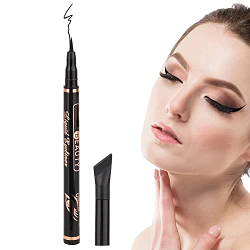 Flüssiger Augenstift - Wasserfester Stift für langanhaltendes Augen-Make-up | Glattes, schnell trocknendes Eyeliner-Make-up für Arbeit, Freizeit, Dating, Ausgehen, Party, Alltag, Urlaub Zorq von ZORQ