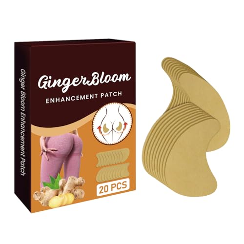 Gesäßvergrößerungspads - 20 Stück Gesäßformungspflaster | Ginger Hip Butt Enhancement Patch, Body Shaper Aufkleber für Frauen, stärkt schnell den Po Zorq von ZORQ