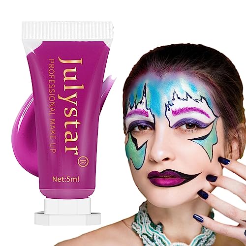 Gesichtsfarbenpaste | Kinder-Halloween-Gesichtsfarbe,Halloween-Gesichtsfarbe auf Wasserbasis für Halloween, Cosplay, Partys, Theater und Bühne Zorq von ZORQ