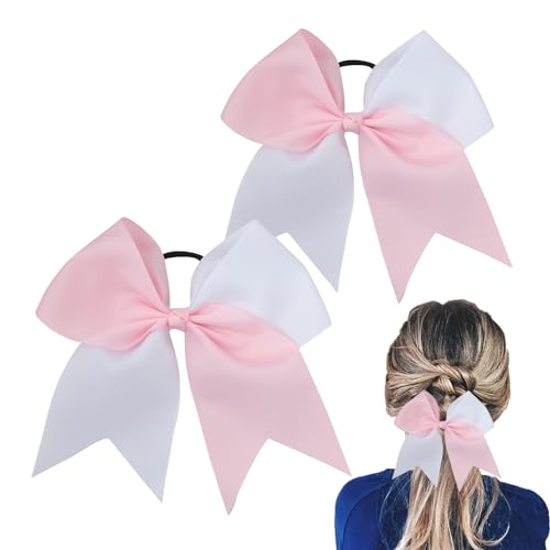 Haargummis mit Schleife für Damen,Elastische Scrunchies Haarbänder - Elastische Haargummis mit Schleife, niedliches Haarband für Party-Geburtstagsmädchen Zorq von ZORQ