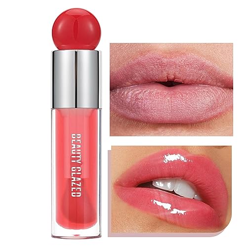 Lippenölcreme | Nährender Lippenöl-Glanz für Mädchen - Lippencreme für Frauen und Teenager-Mädchen zur Befeuchtung, Pflege, Revitalisierung und Tönung trockener Lippen Zorq von ZORQ