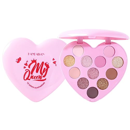 Matte Glitzer-Make-up-Palette - Matte Glitzer-Make-up-Palette | Langlebige und hochpigmentierte Make-up-Lidschatten für Frauen, Mädchen, Geburtstagsgeschenke Zorq von ZORQ