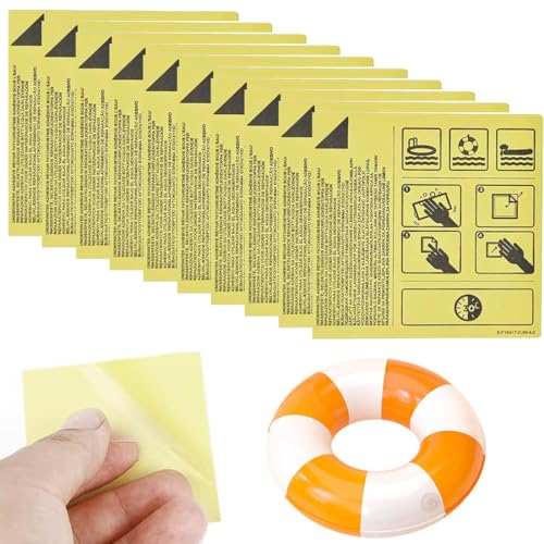 ZORVYN 10 Stück Flickzeug Luftmatratze,Reparaturflicken,Luftmatratze Reparaturset,Unterwasser Kleber Flicken,Pool Flicken Reparaturset,FüR Schlauchboot von ZORVYN