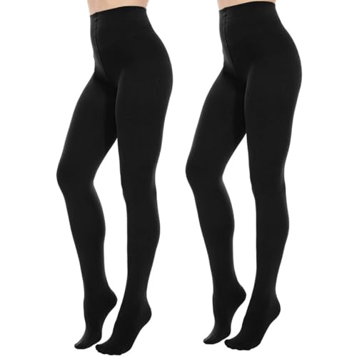 ZORVYN 2er Set 100d Samtstrumpfhose für Damen, Leggings für Frühling und Herbst von ZORVYN