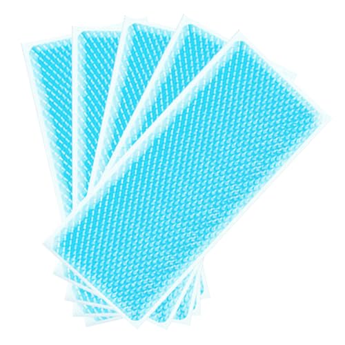 ZORVYN 5 Blätter Kühlpatches für Fieberbeschwerden, Kühlfieber Reduzierer, Kinder coole Pads beruhigen Kopfschmerzen von ZORVYN