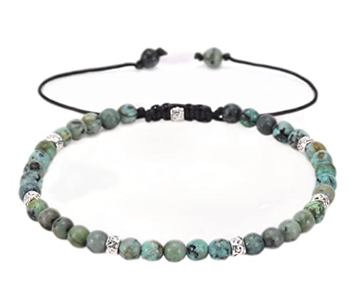 ZOSOJONA Frauen handgefertigte Boho Wickelarmbänder Naturstein Vielfalt Perlen Strang Armband L Leder Achat von ZOSOJONA