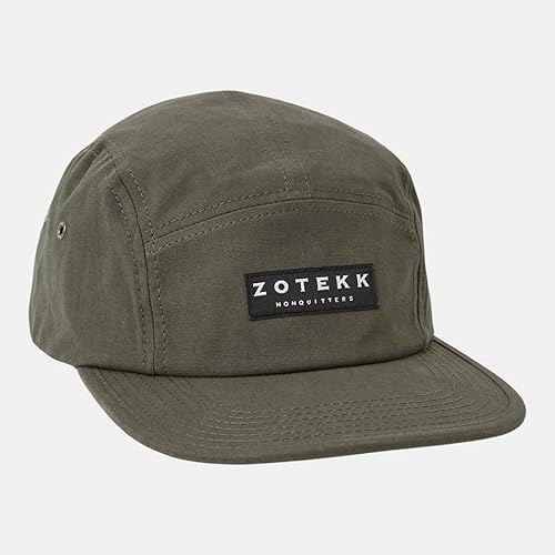 ZOTEKK | Camper Cap | Classic 5 Panel Basecap für Herren & Damen | Verstellbar Unisex Einheitsgröße - Army von ZOTEKK