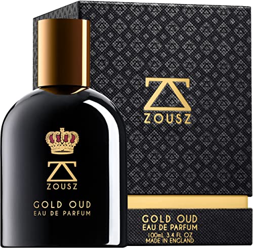 ZOUSZ │ Gold Oud, Eau de Parfum │ Erdiger Oud-Duft mit Himbeeren, Zimt und zartem Moschus │ Ein hypnotischer und intensiver Duft │ 100mL von ZOUSZ