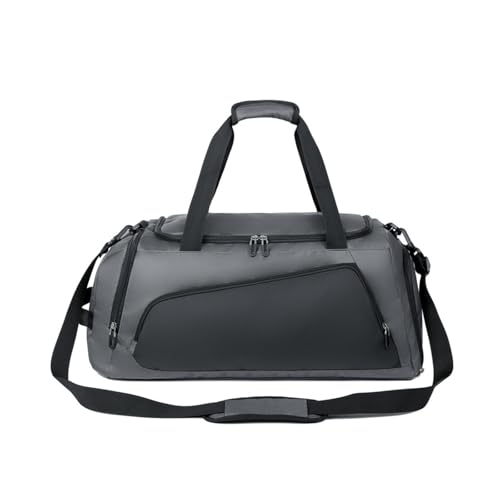 Sporttasche – wasserdichte Reisetasche für Herren/Damen, 35 l Reisetasche mit Schuhfach und Nassfach für Fitnessstudio, Reisen, Wochenendausflug, grau, modisch Sporttasche – wasserdichte Reisetasche für Herren/Damen, 35 l Reisetasche mit Schuhfach und Nassfach für Fitnessstudio, Reisen, Wochenendausflug, grau, modisch von ZOVYRON