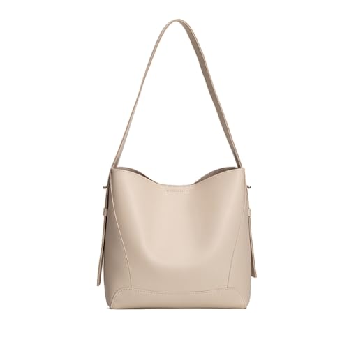 ZOVYRON Modische Beige Bucket Bag für Frauen, große Kapazität PU-Leder Umhängetasche mit Top-Handle und Magnetverschluss für Arbeit und täglichen Gebrauch ZOVYRON Modische Beige Bucket Bag für Frauen, große Kapazität PU-Leder Umhängetasche mit Top-Handle und Magnetverschluss für Arbeit und täglichen Gebrauch von ZOVYRON
