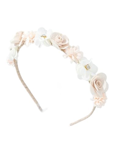 ZOYA Premium Elegante Haarreif mit Blumen - Ideal für Mädchen | Haaraccessoires für Feste und Alltägliches Styling von ZOYA Premium