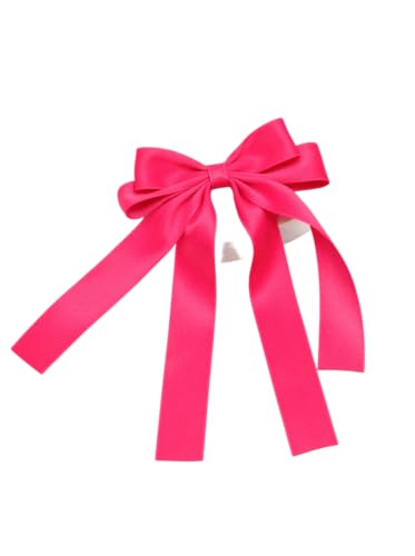 ZOYA Premium Elegante Haarspange mit Schleife - Satin Fuchsia für Mädchen von ZOYA Premium