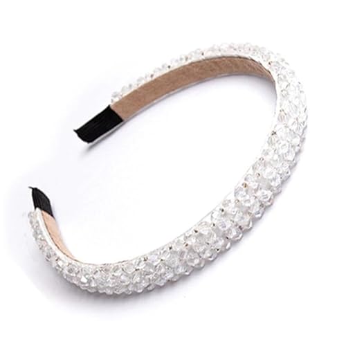 ZOYA Premium Elegantes Mädchenband mit weißen Kristallen - Stylisches Haar-Accessoire | Bequem und langlebig | Ideal für jeden Anlass von ZOYA Premium