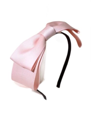 ZOYA Premium Haarreif Princessa Puder Rosa mit Satinschleife - Elegant und Komfort für Mädchen von ZOYA Premium