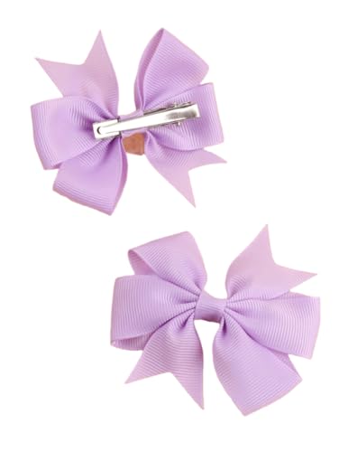 ZOYA Premium Lila Haarspangen für Mädchen - Elegante Schleifen, 2er Set - Schmuck für Casual und Gelegentliche Frisuren von ZOYA Premium