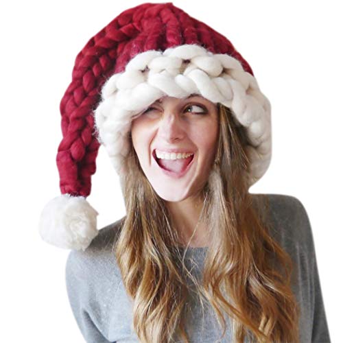 ZOYLINK Damen Weihnachtsmütze Gestrickte Wintermütze Fashion Warm Beanie Hat von ZOYLINK