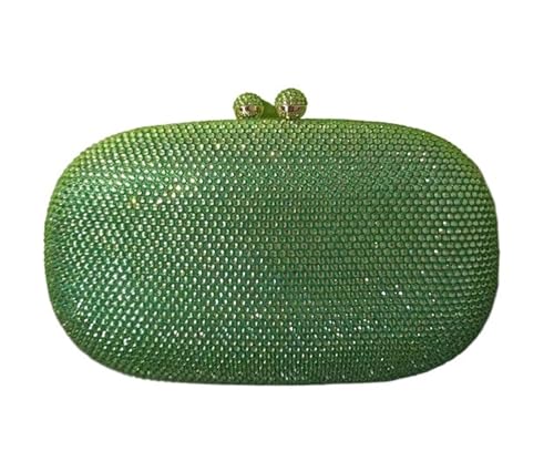 ZPFDSG Glitzer Tasche 28 Farben Damen Orange/Grün Abendtaschen Steine ​​Clutch Bags for Hochzeit Party Braut Strass Geldbörse Dame Handtaschen und Geldbörsen(SKY BLUE) von ZPFDSG